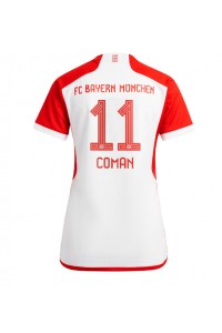 Fotbalové Dres Bayern Munich Kingsley Coman #11 Dámské Domácí Oblečení 2023-24 Krátký Rukáv